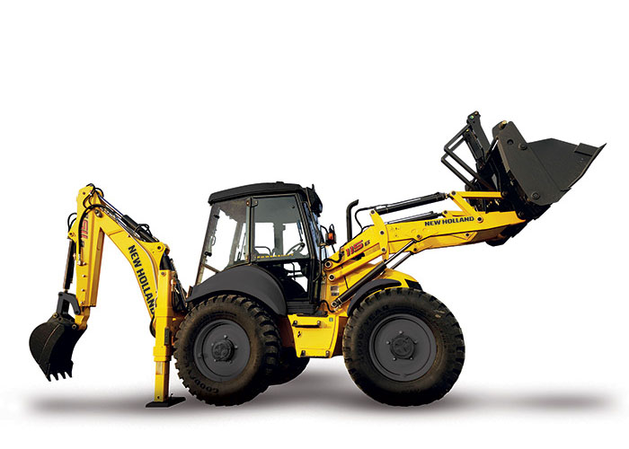 NEW HOLLAND B115B, traktor-bager NEW HOLLAND B115B, traktor-bager